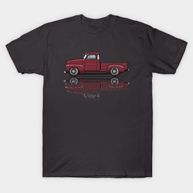 Custom Vintage Truck T-Shirt by JRCustoms44